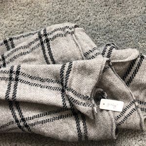 Girly Alice Window Pane Infinity Scarf